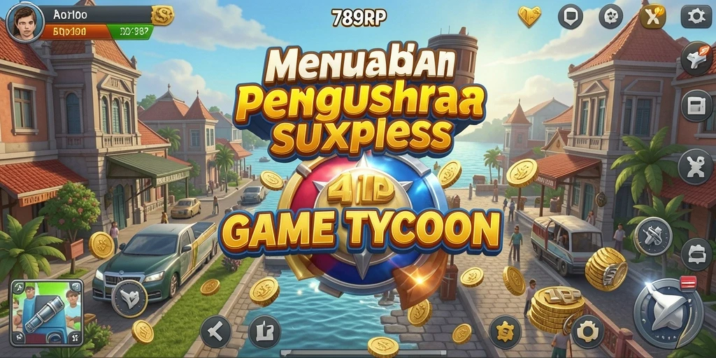 Screenshot gameplay 789RP yang menunjukkan pengalaman Tycoon yang mendalam.