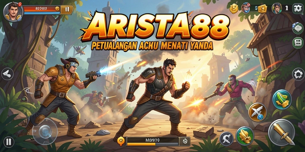 Tampak seru dalam aksi pertarungan ARISTA88.