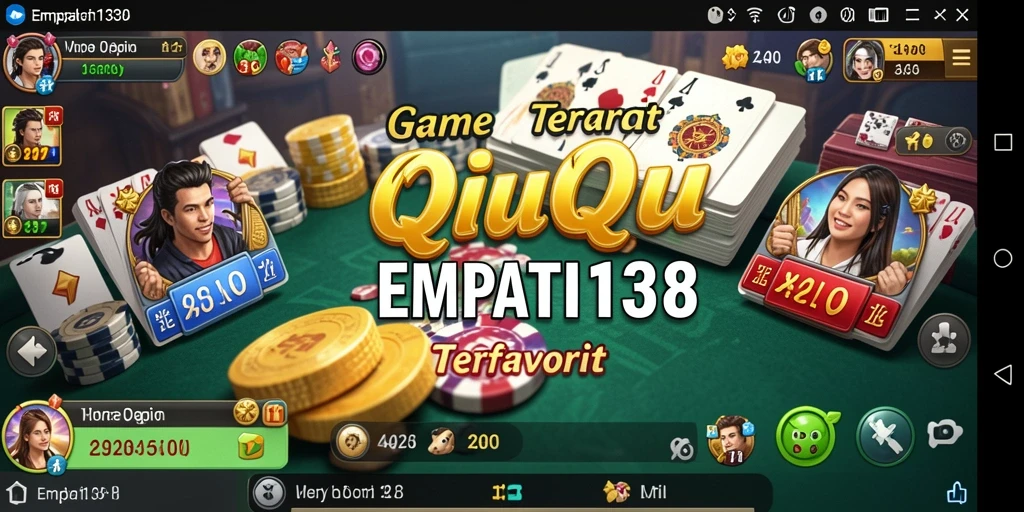 Tampilan gameplay QiuQiu yang mendebarkan di EMPATI138.