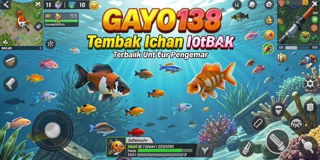 Tampilan screenshot GAYO138 yang menampilkan aksi tembak ikan seru.