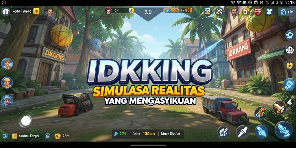 Tampilan kerajaa yang memukau dan gameplay menarik di IDRKING.