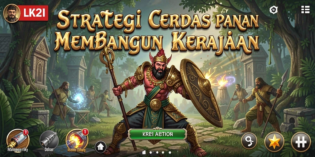Tampilan gameplay LK21 yang penuh strategi dan kolaborasi.