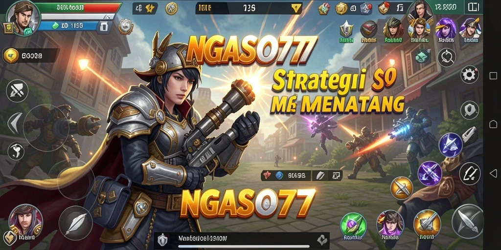 Screenshot gameplay NGASO77 menampilkan aksi strategi yang mendebarkan.