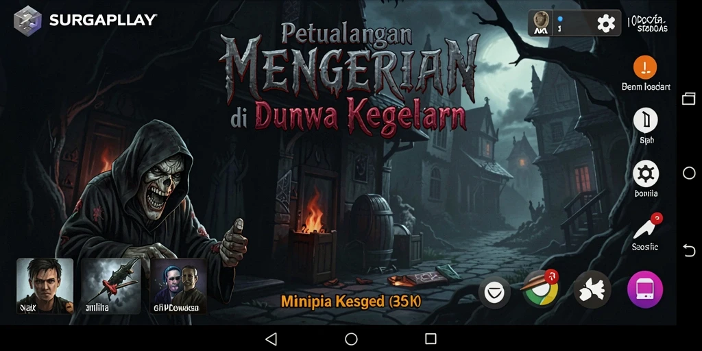 Tangkap momen mencekam dalam gameplay SURGAPLAY.