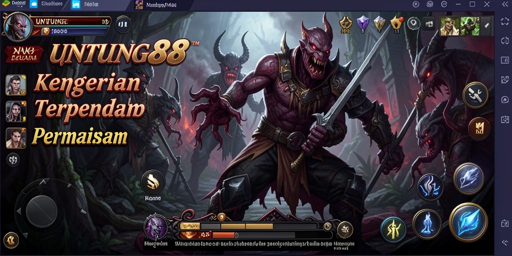 Gameplay menegangkan UNTUNG88 dengan suasana horror yang kental.